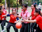 การแข่งขันกีฬาแชร์บอล ระดับชั้น ป.4 - ป.5 โครงการกีฬาสีสัมพั ... Image 138