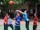 การแข่งขันกีฬาแชร์บอล ระดับชั้น ป.4 - ป.5 โครงการกีฬาสีสัมพั ... Image 155
