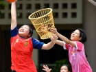 การแข่งขันกีฬาแชร์บอล ระดับชั้น ป.4 - ป.5 โครงการกีฬาสีสัมพั ... Image 1