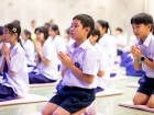 พิธีแสดงตนเป็นพุทธมามกะ ระดับชั้น ป.6 ปีการศึกษา 2569 Image 9