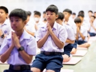 พิธีแสดงตนเป็นพุทธมามกะ ระดับชั้น ป.6 ปีการศึกษา 2569 Image 11