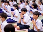 พิธีแสดงตนเป็นพุทธมามกะ ระดับชั้น ป.6 ปีการศึกษา 2569 Image 20