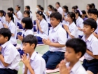 พิธีแสดงตนเป็นพุทธมามกะ ระดับชั้น ป.6 ปีการศึกษา 2569 Image 21