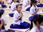 พิธีแสดงตนเป็นพุทธมามกะ ระดับชั้น ป.6 ปีการศึกษา 2569 Image 49