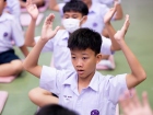 พิธีแสดงตนเป็นพุทธมามกะ ระดับชั้น ป.6 ปีการศึกษา 2569 Image 65
