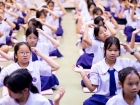พิธีแสดงตนเป็นพุทธมามกะ ระดับชั้น ป.6 ปีการศึกษา 2569 Image 79