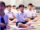พิธีแสดงตนเป็นพุทธมามกะ ระดับชั้น ป.6 ปีการศึกษา 2569 Image 84