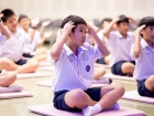 พิธีแสดงตนเป็นพุทธมามกะ ระดับชั้น ป.6 ปีการศึกษา 2569 Image 87