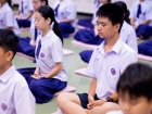 พิธีแสดงตนเป็นพุทธมามกะ ระดับชั้น ป.6 ปีการศึกษา 2569 Image 101