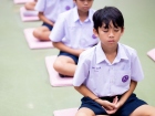 พิธีแสดงตนเป็นพุทธมามกะ ระดับชั้น ป.6 ปีการศึกษา 2569 Image 109