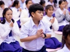 พิธีแสดงตนเป็นพุทธมามกะ ระดับชั้น ป.6 ปีการศึกษา 2569 Image 118