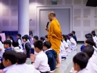 พิธีแสดงตนเป็นพุทธมามกะ ระดับชั้น ป.6 ปีการศึกษา 2569 Image 134