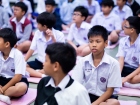 พิธีแสดงตนเป็นพุทธมามกะ ระดับชั้น ป.6 ปีการศึกษา 2569 Image 144