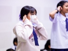 พิธีแสดงตนเป็นพุทธมามกะ ระดับชั้น ป.6 ปีการศึกษา 2569 Image 155