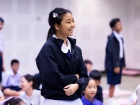 พิธีแสดงตนเป็นพุทธมามกะ ระดับชั้น ป.6 ปีการศึกษา 2569 Image 157