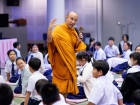 พิธีแสดงตนเป็นพุทธมามกะ ระดับชั้น ป.6 ปีการศึกษา 2569 Image 160
