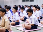 พิธีแสดงตนเป็นพุทธมามกะ ระดับชั้น ป.6 ปีการศึกษา 2569 Image 162