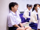พิธีแสดงตนเป็นพุทธมามกะ ระดับชั้น ป.6 ปีการศึกษา 2569 Image 163