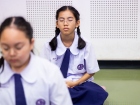 พิธีแสดงตนเป็นพุทธมามกะ ระดับชั้น ป.6 ปีการศึกษา 2569 Image 170