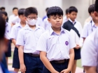 พิธีแสดงตนเป็นพุทธมามกะ ระดับชั้น ป.6 ปีการศึกษา 2569 Image 178