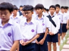 พิธีแสดงตนเป็นพุทธมามกะ ระดับชั้น ป.6 ปีการศึกษา 2569 Image 181