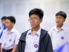 พิธีแสดงตนเป็นพุทธมามกะ ระดับชั้น ป.6 ปีการศึกษา 2569 Image 185