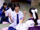พิธีแสดงตนเป็นพุทธมามกะ ระดับชั้น ป.6 ปีการศึกษา 2569 Image 205