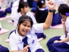 พิธีแสดงตนเป็นพุทธมามกะ ระดับชั้น ป.6 ปีการศึกษา 2569 Image 210