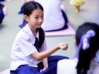 พิธีแสดงตนเป็นพุทธมามกะ ระดับชั้น ป.6 ปีการศึกษา 2569 Image 212
