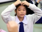 พิธีแสดงตนเป็นพุทธมามกะ ระดับชั้น ป.6 ปีการศึกษา 2569 Image 222