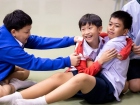 พิธีแสดงตนเป็นพุทธมามกะ ระดับชั้น ป.6 ปีการศึกษา 2569 Image 226