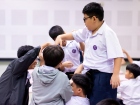 พิธีแสดงตนเป็นพุทธมามกะ ระดับชั้น ป.6 ปีการศึกษา 2569 Image 230