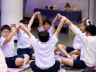 พิธีแสดงตนเป็นพุทธมามกะ ระดับชั้น ป.6 ปีการศึกษา 2569 Image 235