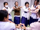 พิธีแสดงตนเป็นพุทธมามกะ ระดับชั้น ป.6 ปีการศึกษา 2569 Image 241