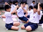 พิธีแสดงตนเป็นพุทธมามกะ ระดับชั้น ป.6 ปีการศึกษา 2569 Image 257