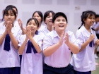 พิธีแสดงตนเป็นพุทธมามกะ ระดับชั้น ป.6 ปีการศึกษา 2569 Image 264