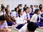 พิธีแสดงตนเป็นพุทธมามกะ ระดับชั้น ป.6 ปีการศึกษา 2569 Image 270