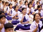 พิธีแสดงตนเป็นพุทธมามกะ ระดับชั้น ป.6 ปีการศึกษา 2569 Image 278