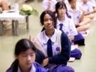 พิธีแสดงตนเป็นพุทธมามกะ ระดับชั้น ป.6 ปีการศึกษา 2569 Image 279