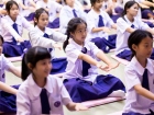 พิธีแสดงตนเป็นพุทธมามกะ ระดับชั้น ป.6 ปีการศึกษา 2569 Image 282