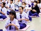 พิธีแสดงตนเป็นพุทธมามกะ ระดับชั้น ป.6 ปีการศึกษา 2569 Image 291