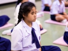 พิธีแสดงตนเป็นพุทธมามกะ ระดับชั้น ป.6 ปีการศึกษา 2569 Image 297