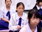 พิธีแสดงตนเป็นพุทธมามกะ ระดับชั้น ป.6 ปีการศึกษา 2569 Image 299