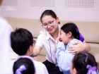 พิธีแสดงตนเป็นพุทธมามกะ ระดับชั้น ป.6 ปีการศึกษา 2569 Image 308