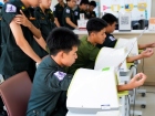 นักศึกษาวิชาทหารร่วมบริจาคโลหิตตามโครงการ “เติมโลหิต เพื่อชา ... Image 8