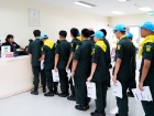 นักศึกษาวิชาทหารร่วมบริจาคโลหิตตามโครงการ “เติมโลหิต เพื่อชา ... Image 17