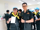 นักศึกษาวิชาทหารร่วมบริจาคโลหิตตามโครงการ “เติมโลหิต เพื่อชา ... Image 18