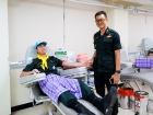 นักศึกษาวิชาทหารร่วมบริจาคโลหิตตามโครงการ “เติมโลหิต เพื่อชา ... Image 23