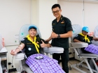 นักศึกษาวิชาทหารร่วมบริจาคโลหิตตามโครงการ “เติมโลหิต เพื่อชา ... Image 30