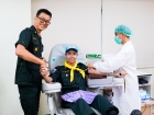 นักศึกษาวิชาทหารร่วมบริจาคโลหิตตามโครงการ “เติมโลหิต เพื่อชา ... Image 31